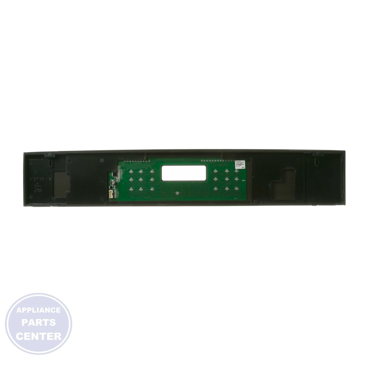GEH CONTROL PANEL STAINLESS WB07T10745 - Main view showing sleek design for GEH Range models