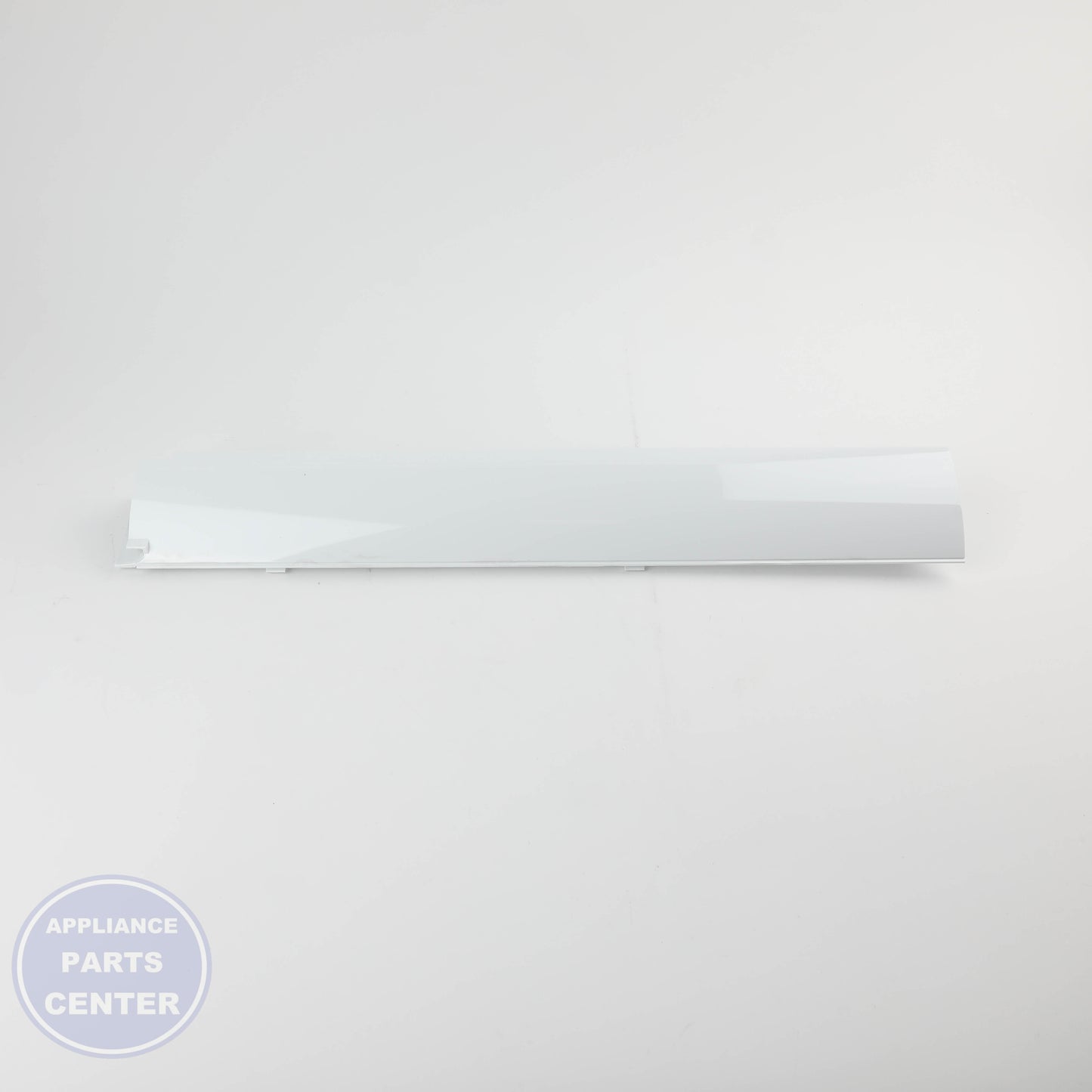 VENT GRILLE WHITE WB07X11411 - Side view with precise measurements