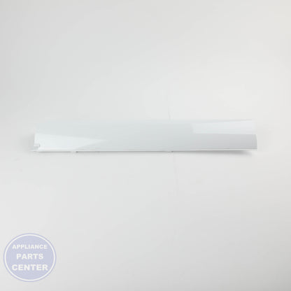 VENT GRILLE WHITE WB07X11411 - Side view with precise measurements