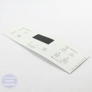 GEH FACEPLATE GRAPHICS (WH) WB07X26639 - Main view showing premium design for select GEH models