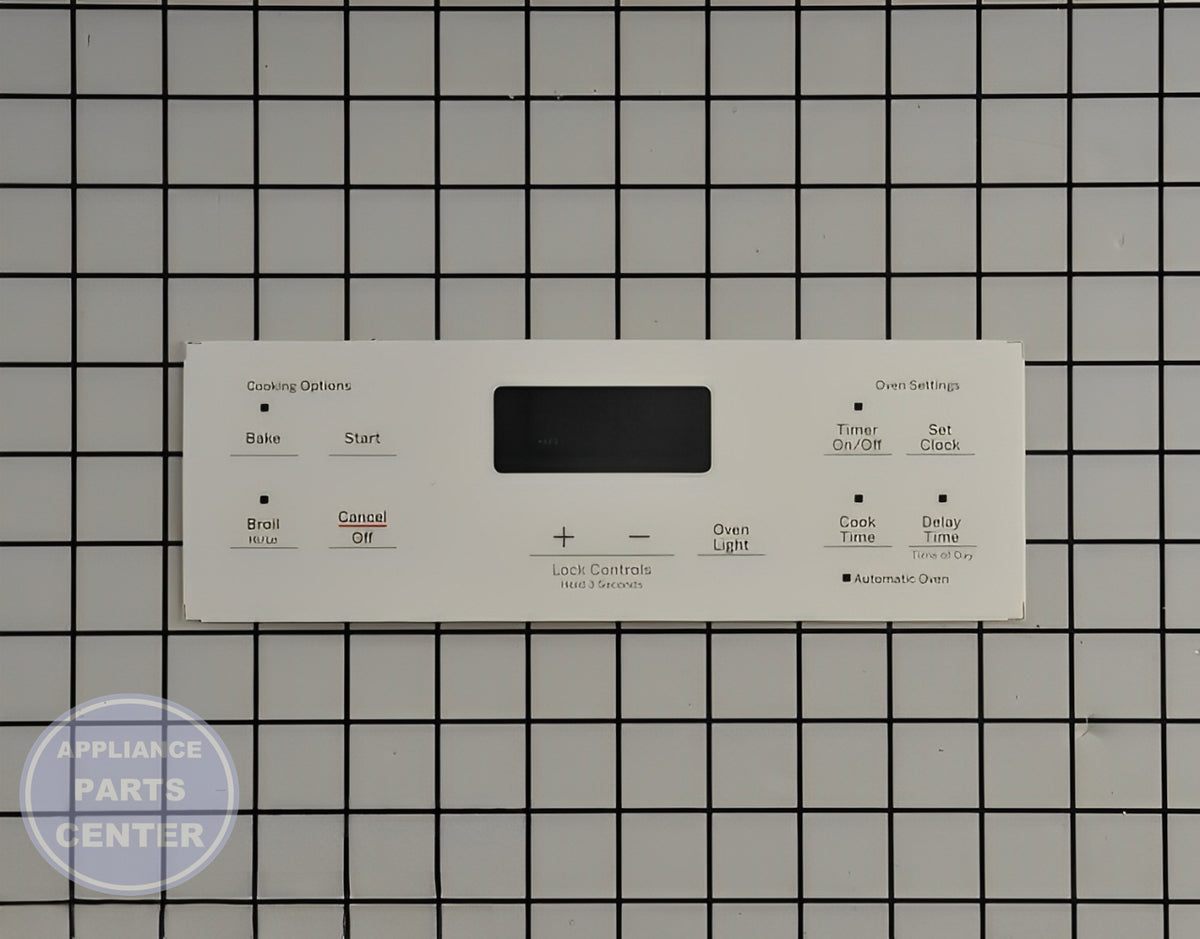 GE OVEN OVERLAY T09 - Main view showing touchpad for GEN Range/Stove/Oven models