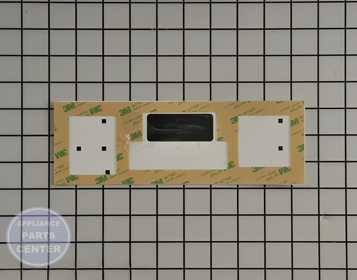 GE OVEN OVERLAY T09 - Detailed view of touchpad technical details