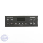 GEH FACEPLATE GRAPHICS (GY) WB07X26740 - Main view showing sleek design for various GEH models