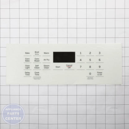 WHITE OVERLAY RC19 - Side view with precise measurements