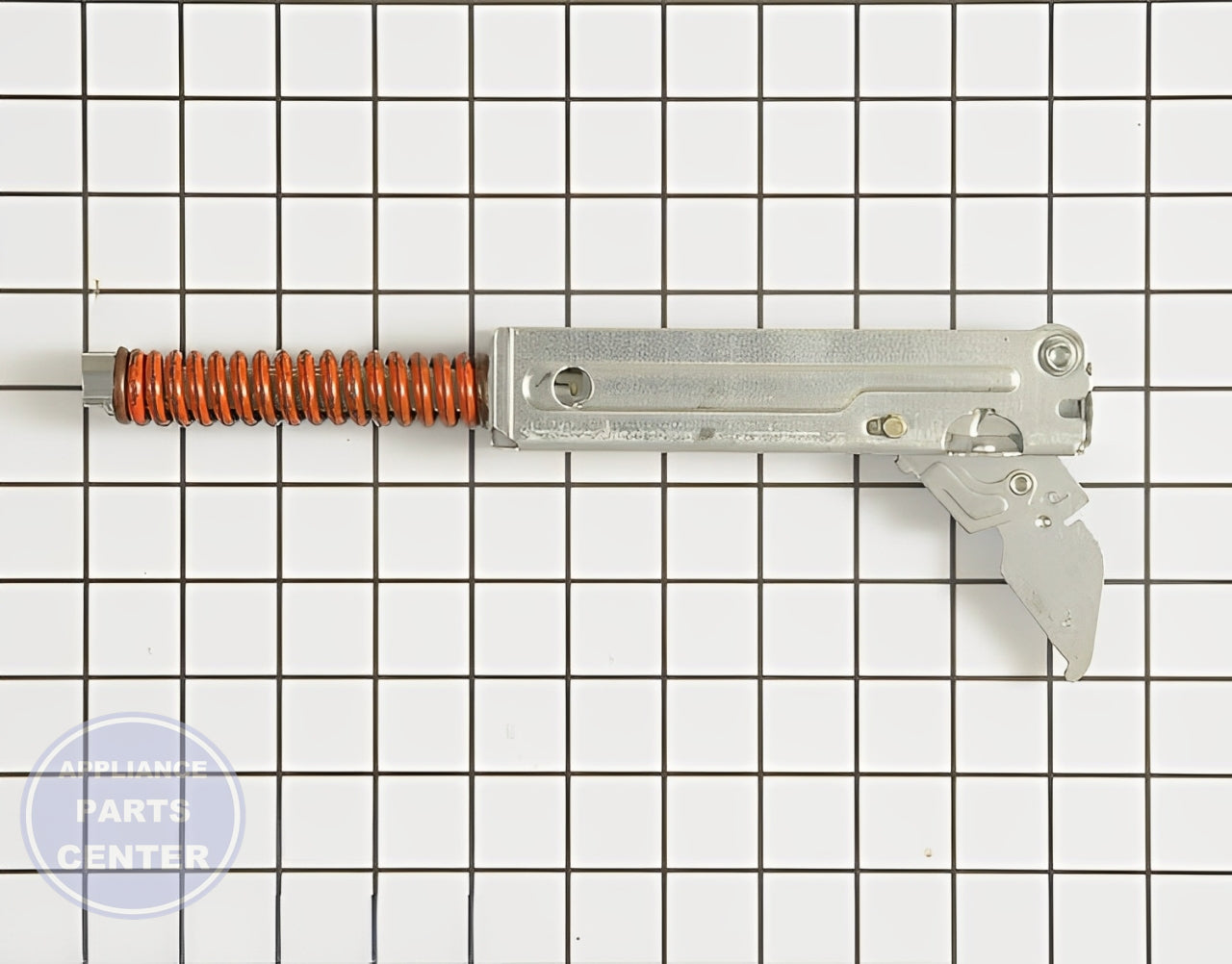GE Door Hinge WB10T10084 - Main view showing sturdy support for GE XYZ and ABC models