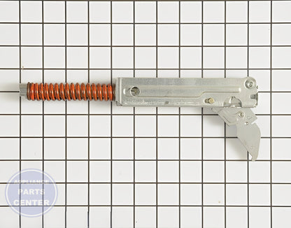 GE Door Hinge WB10T10084 - Main view showing sturdy support for GE XYZ and ABC models