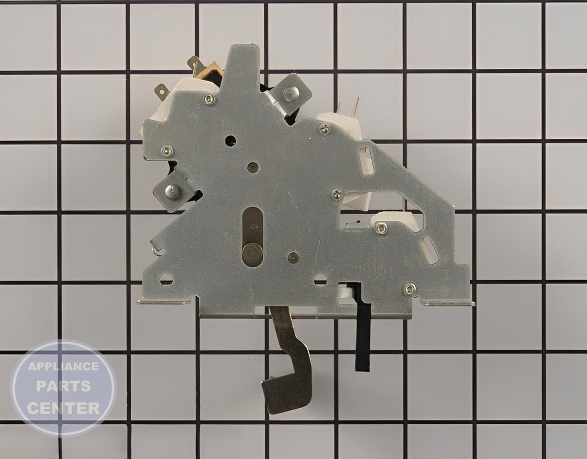 GE OVEN LATCH ASSEMBLY WB10X23814 - Detailed view of high-quality technical details