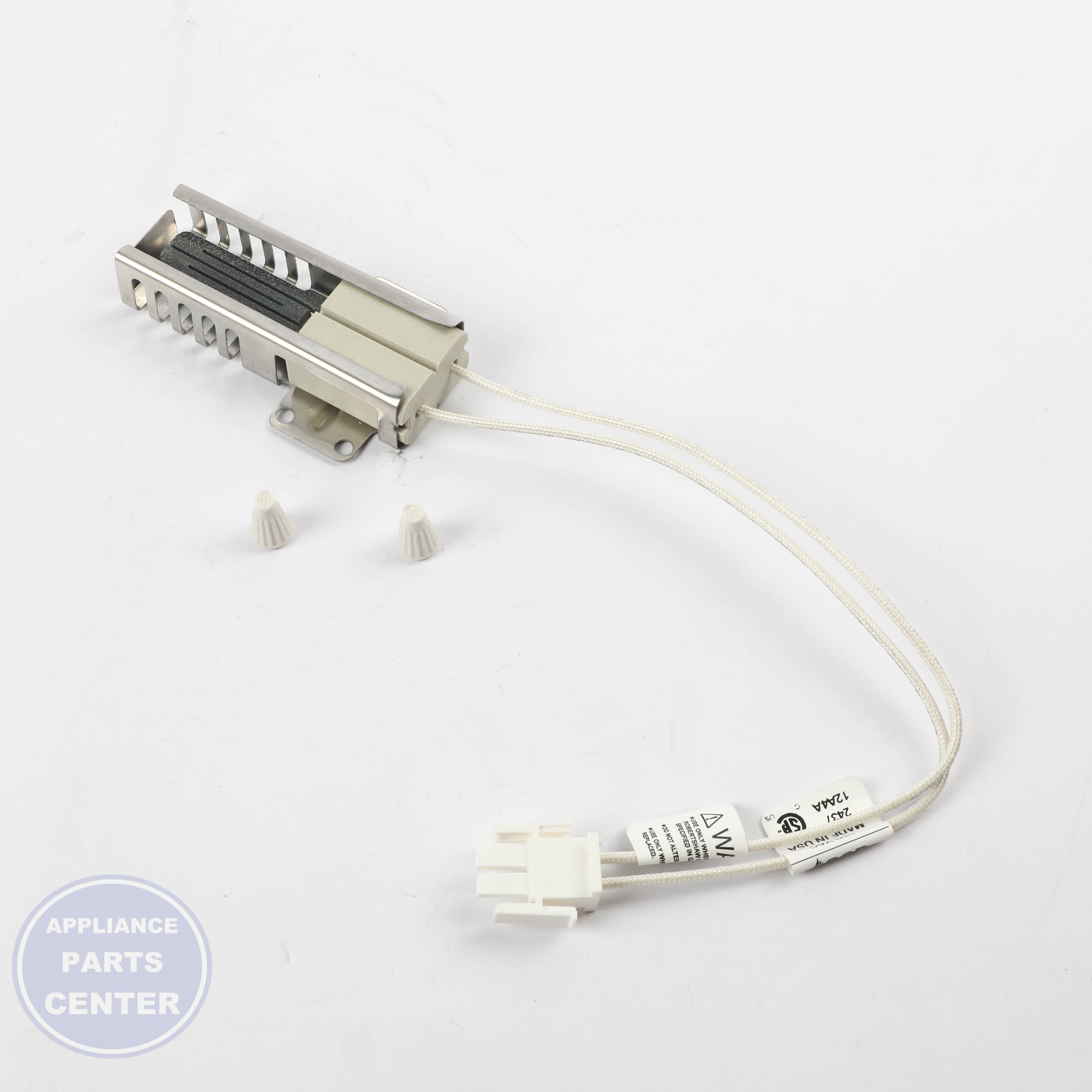 IGNITER GLOWBAR WB13X40208 - Side view with 1000°F glow bar