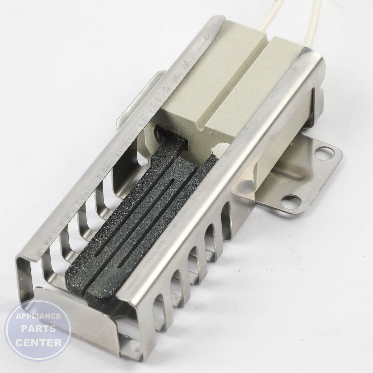 GEH IGNITER GLOWBAR WB13X40208 - Installation in GEH model showing key mounting points