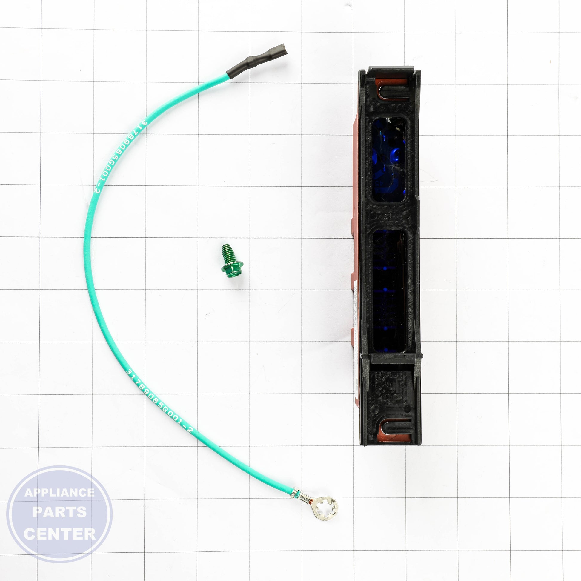 GEH SPARK MODULE REPLACEMENT KIT WB13X42446 - Installation in GEH model WB13K10018 showing key mounting points
