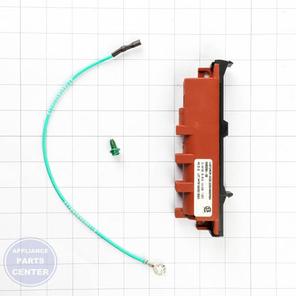GEH SPARK MODULE REPLACEMENT KIT WB13X42446 - Installation in GEH model WB13K10018 showing key mounting points