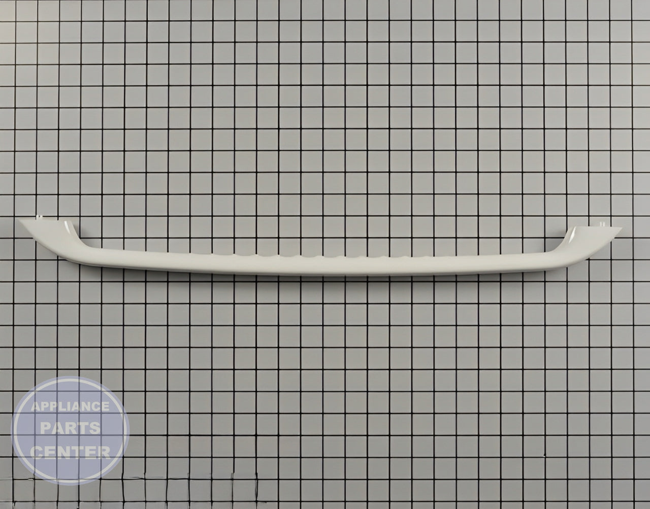 Door Handle WB15K10100 - Side view with 8-inch length and 2-inch width