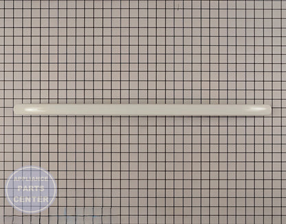 RANGE HANDLE - WHITE WB15T10176 - Side view with precise measurements
