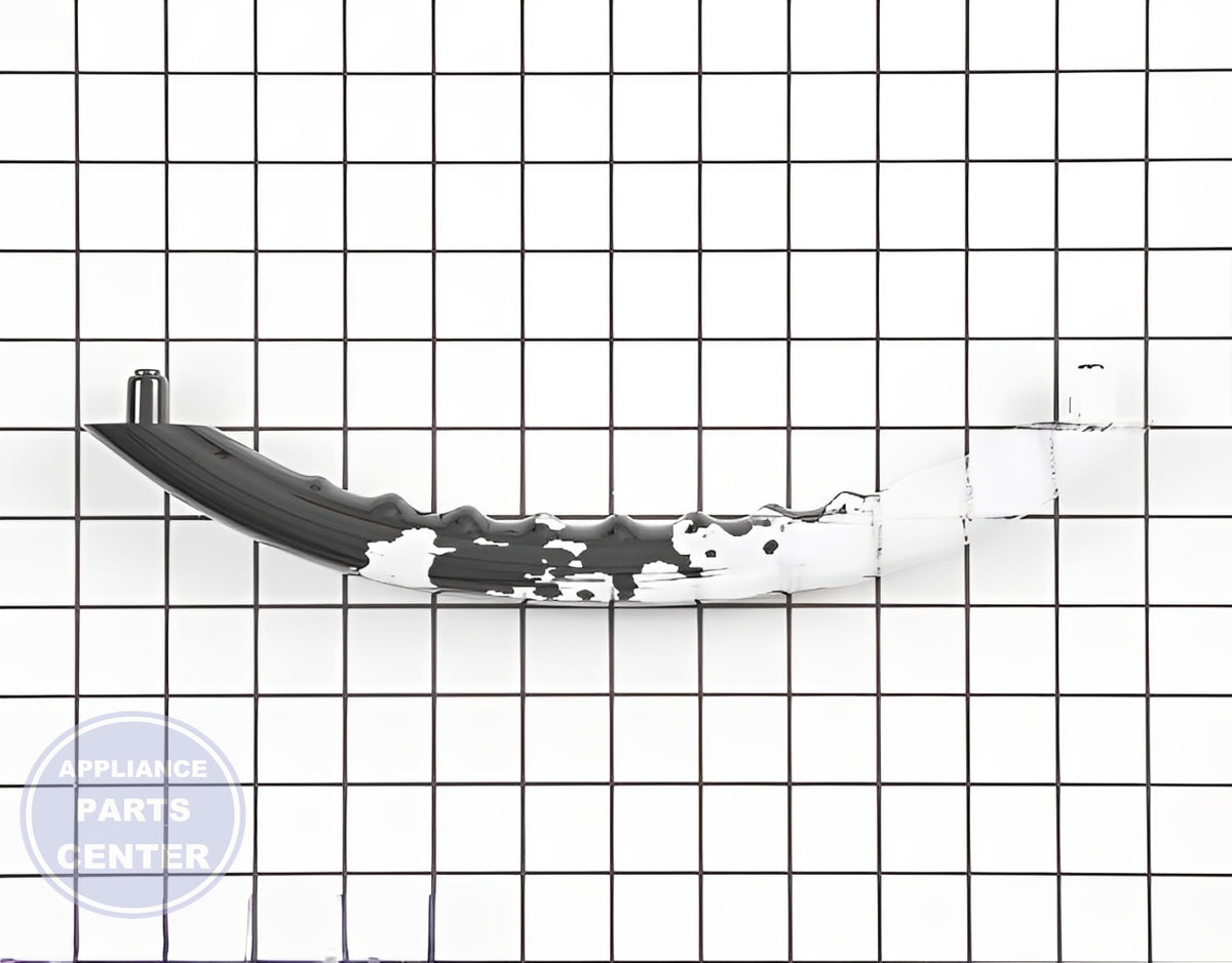 GE Door Handle WB15X10223 - Main view showing ergonomic design for GE microwaves