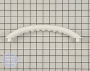 GE Microwave Door Handle WB15X10224 - Main view showing ergonomic grip for GE models