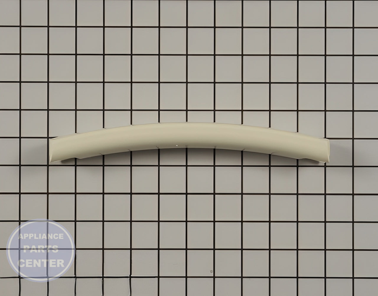 GE Microwave Door Handle WB15X10277 - Main view showing sturdy grip for GE JES738WH001 and JVM7195SKSS