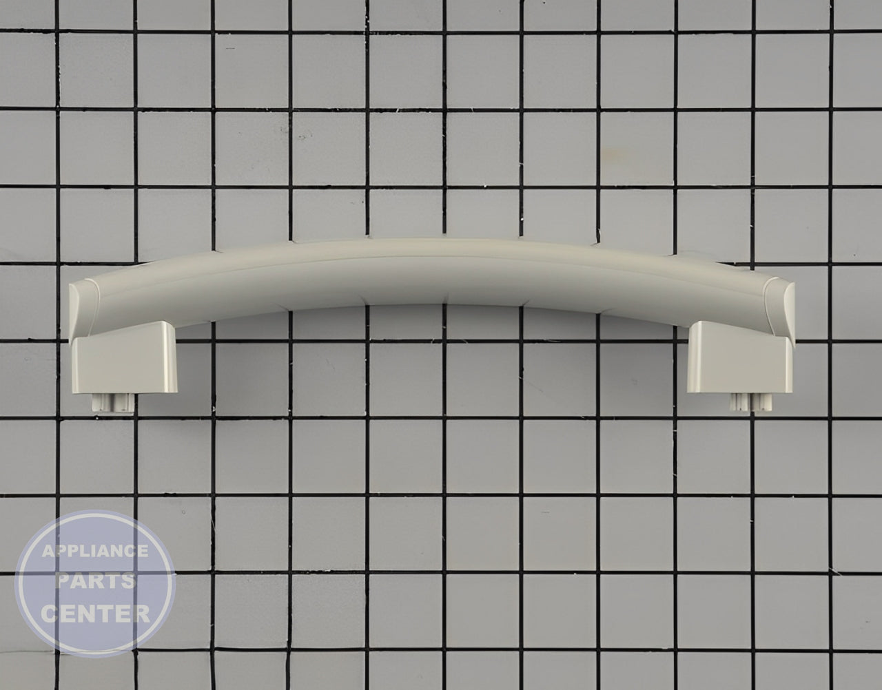 MICROWAVE HANDLE - WHITE WB15X10280 - Detailed view of durable construction