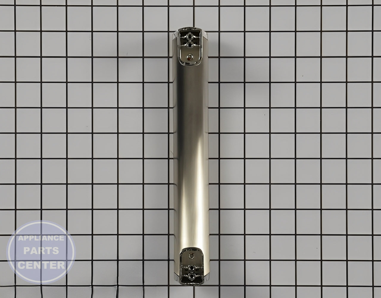 MICROWAVE HANDLE - STAINLESS STEEL WB15X20402 - Detailed view of stainless steel construction