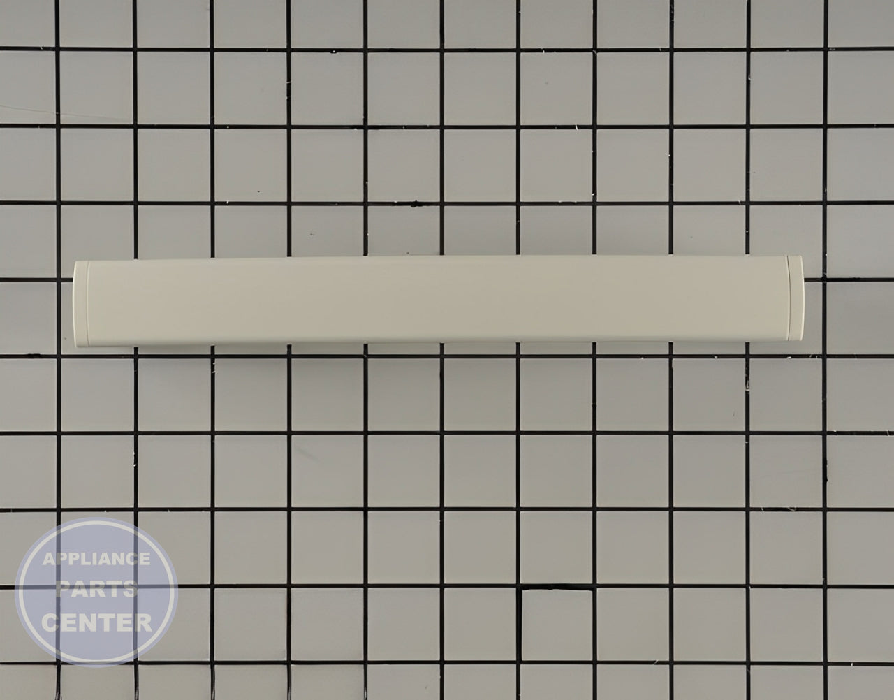 GE OVEN DOOR HANDLE WB15X26776 - Main view showing sturdy grip for GE microwave models