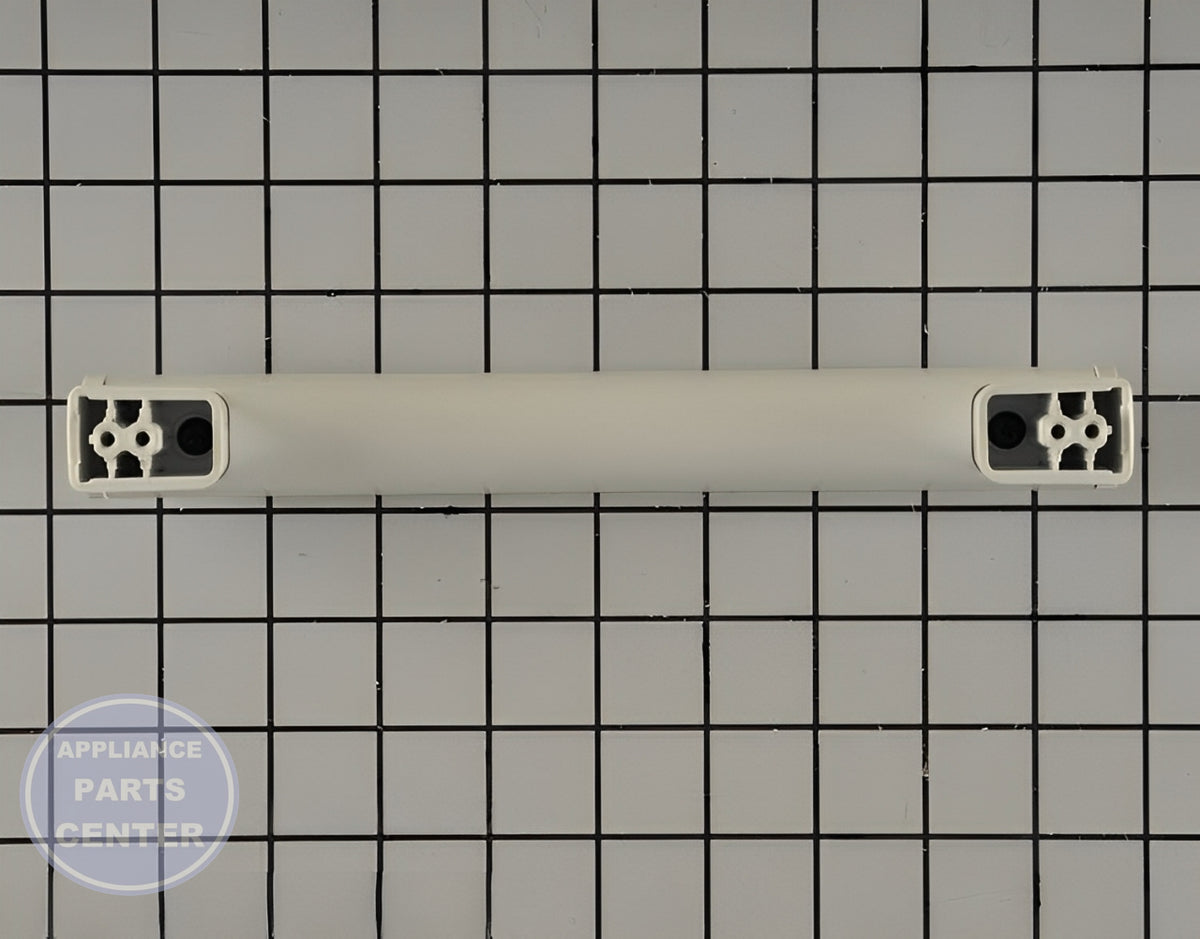 GE OVEN DOOR HANDLE WB15X26776 - Side view with standard measurements