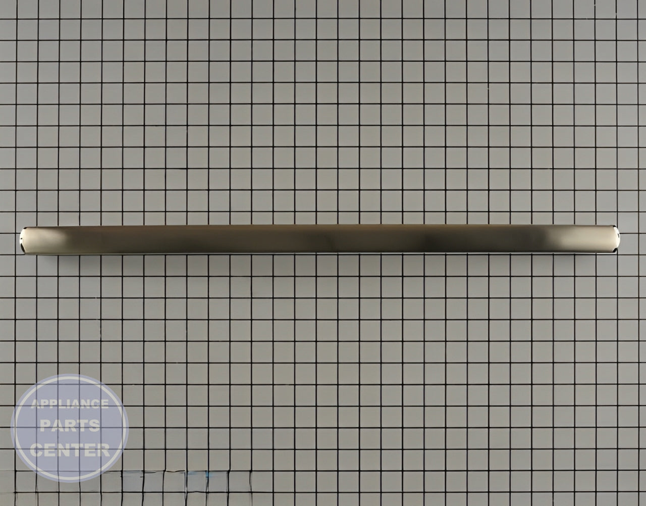 GE OVEN HANDLE AND ENDCAP ASSEMBLY WB15X29386 - Main view showing sturdy design for GEN Range models