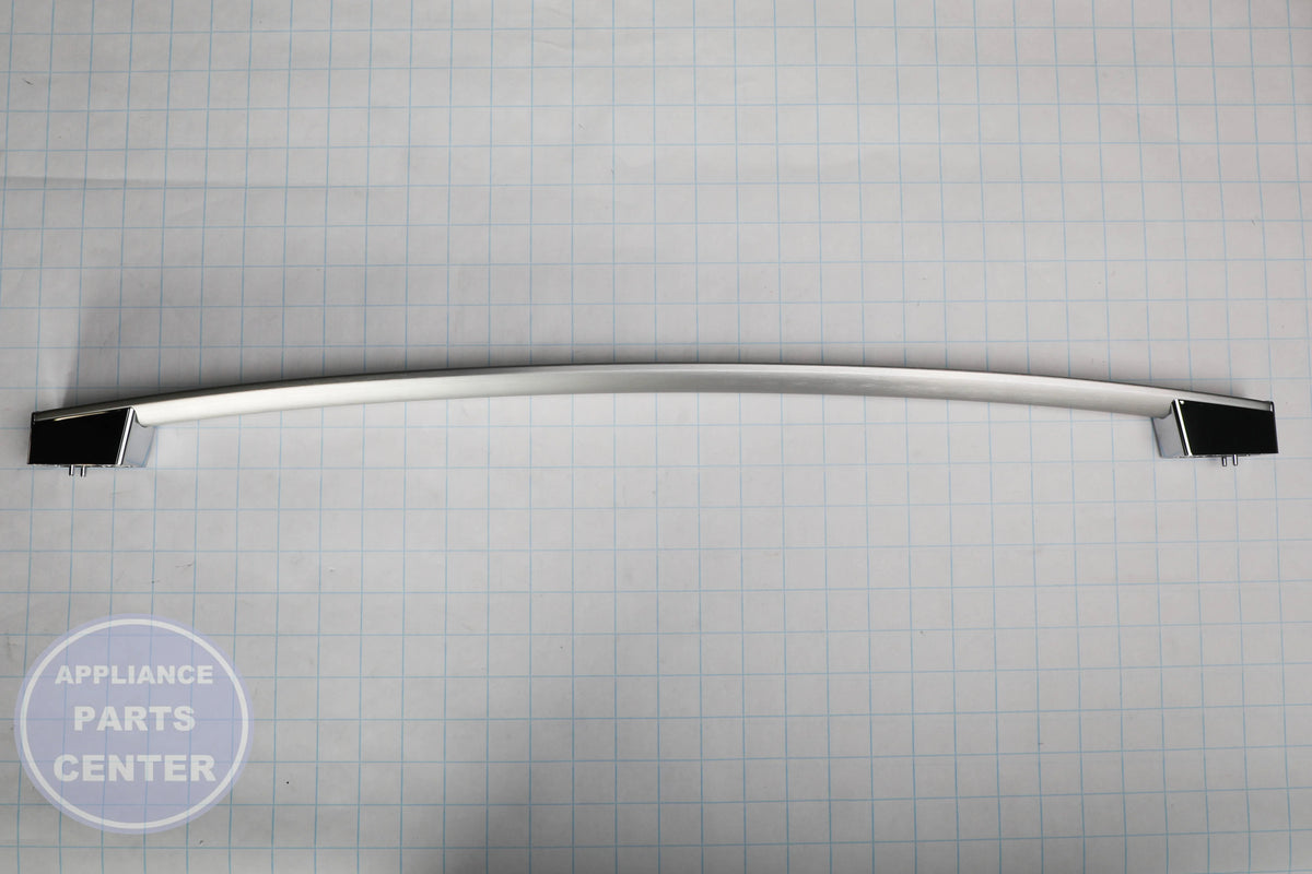HANDLE AND END CAP ASM WB15X33521 - Side view with precise measurements