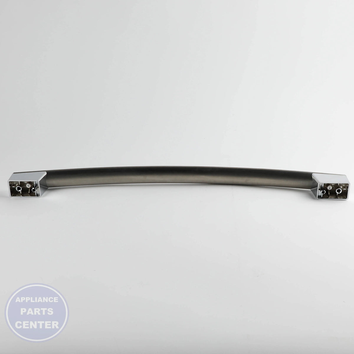 GEH STAINLESS STEEL HANDLE WB15X35050 - Installation in GEH model showing secure mounting points