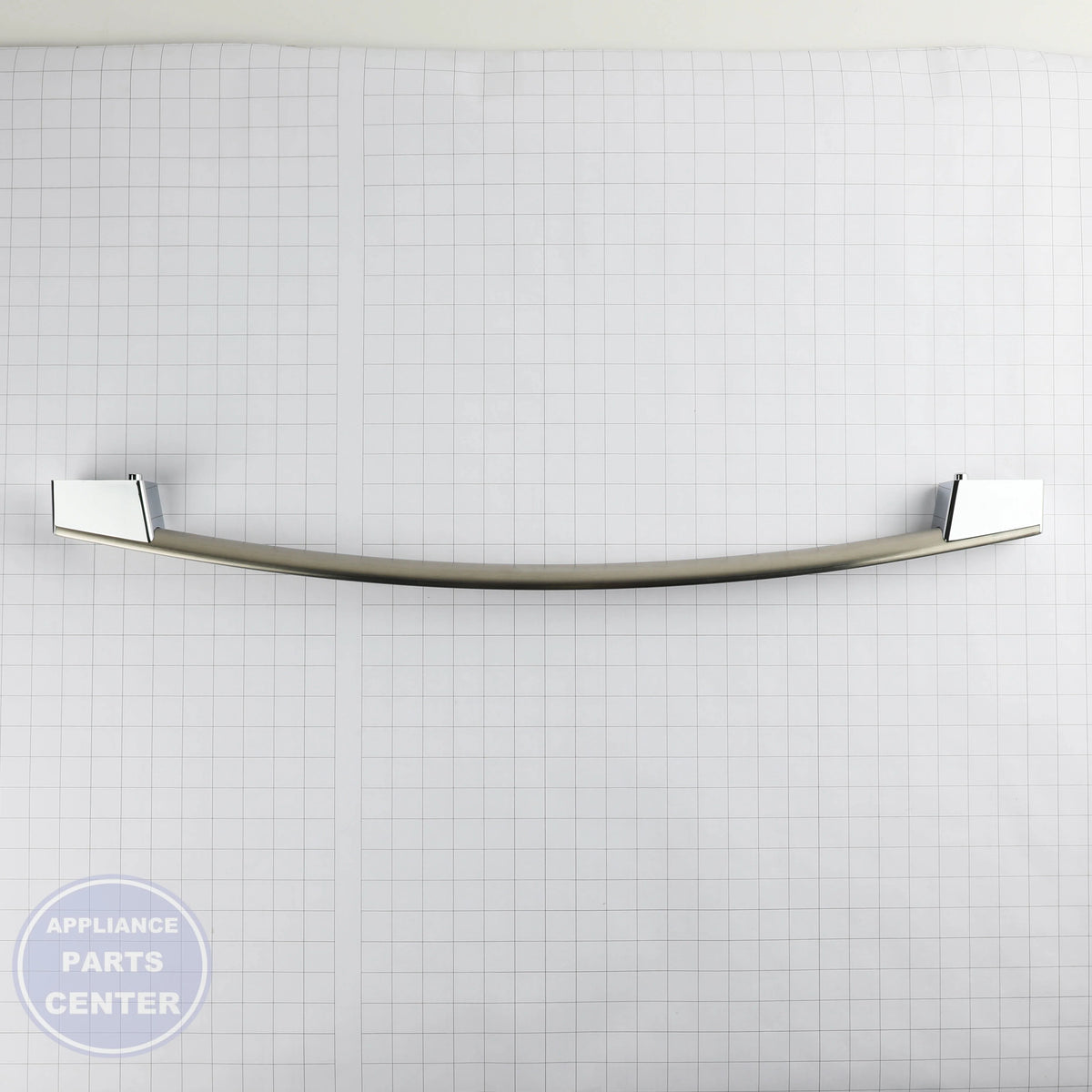 GEH STAINLESS STEEL HANDLE WB15X35050 - Installation in GEH model showing secure mounting points