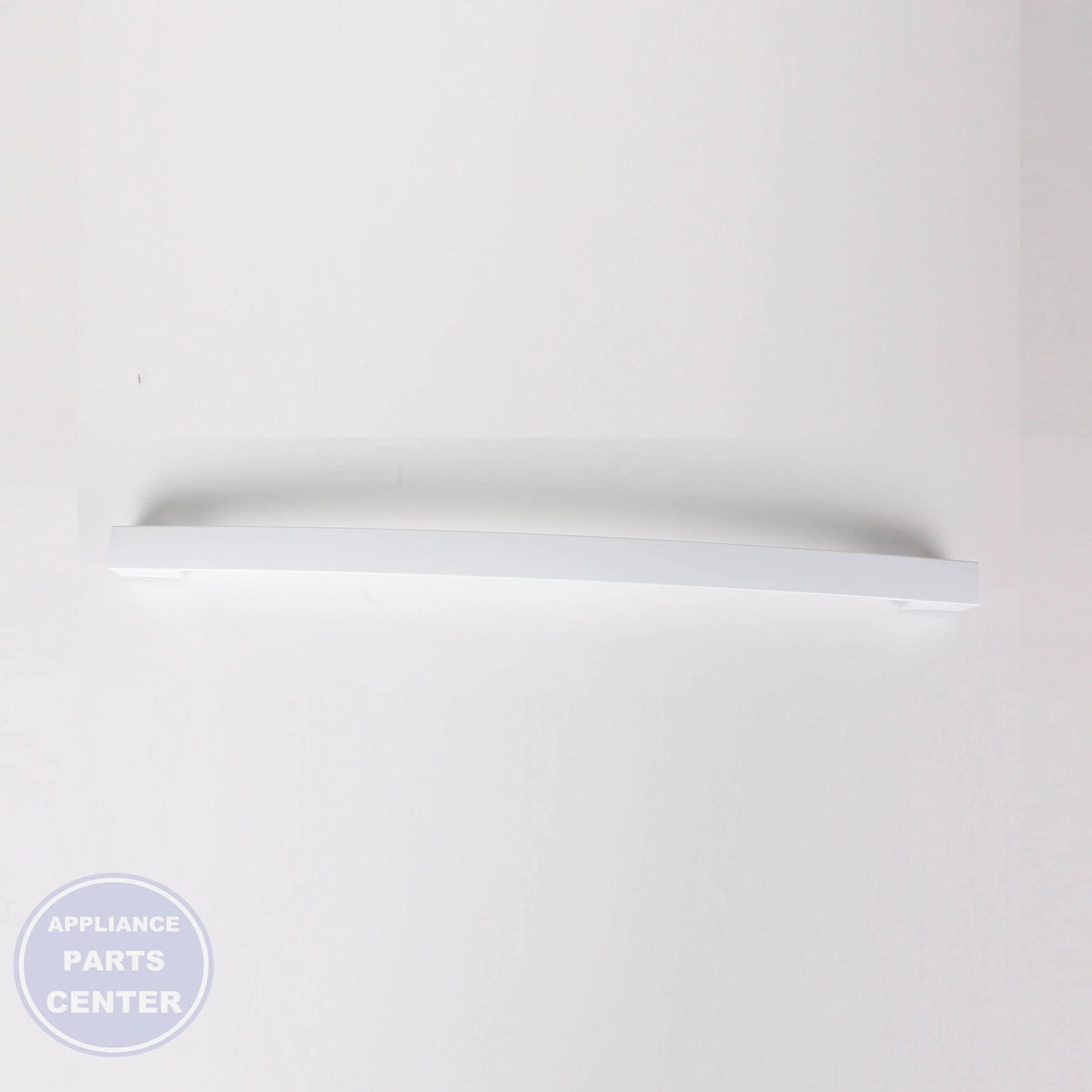 GEH WHITE HANDLE AND ENDCAP WB15X35075 - Main view showing ergonomic grip for GEH models