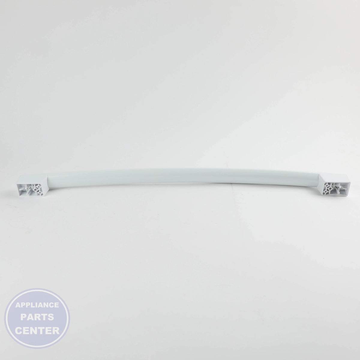 GEH HANDLE AND ENDCAP ASM (WH) WB15X42629 - Installation in specific model showing essential mounting points