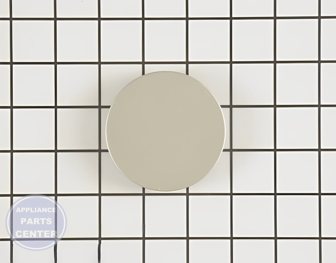 Surface Burner Cap WB16T10029 - Side view with exact measurements
