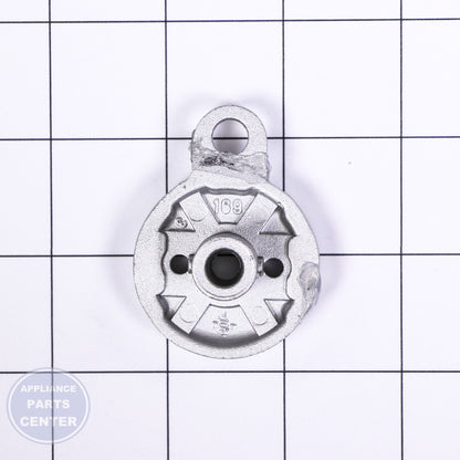 BURNER BASE SMALL WB16T10031 - Side view with 25 lbs support