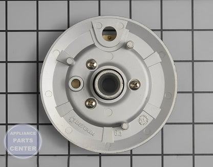 Surface Burner Base WB16T10042 - Detailed view of gas control valve