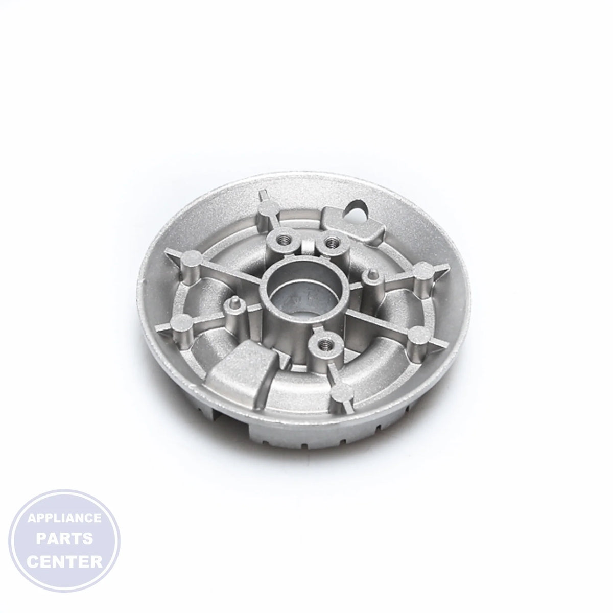 BURNER BASE WB16X10024 - Side view with heavy cookware support