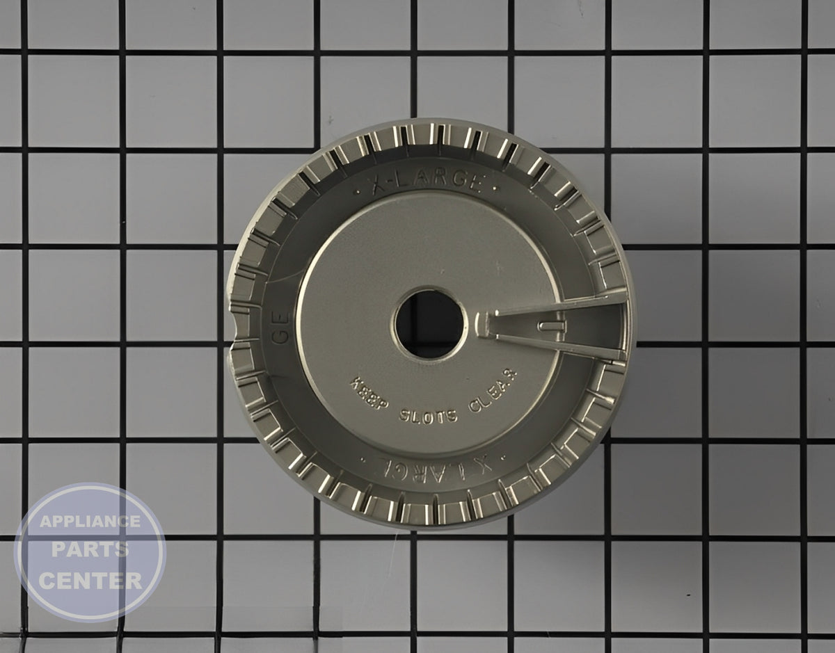 GE Surface Burner Base WB16X24722 - Main view showing secure installation for various models