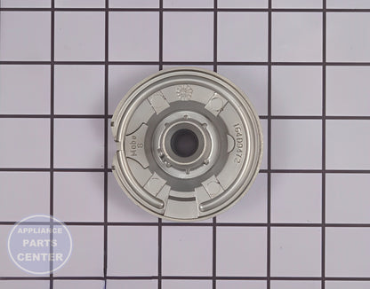 BURNER MEDIUM V2 WB16X24724 - Side view with precise measurements