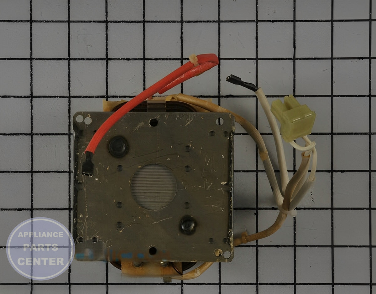 GE OVEN HIGH VOLTAGE TRANSFORMER WB17X10030 - Detailed view of high voltage transformer