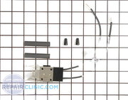 GE OVEN COOKTOP BURNER RECEPTACLE KIT WB17X5113 - Main view showing durable construction for Range/Stove/Oven Combo models
