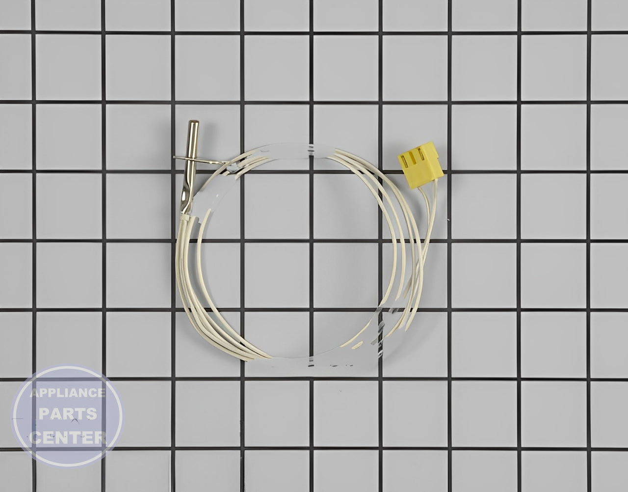 GE Kenmore Thermistor WB18X10126 - Main view showing sensor accuracy for GE XYZ and Kenmore ABC models