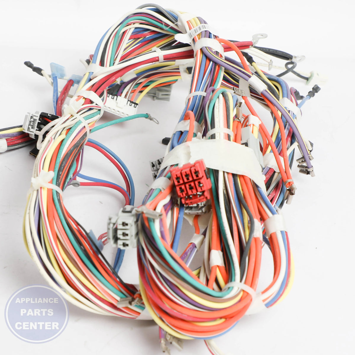 GEH HARNESS WIRE MAIN WB18X23611 - Installation in GEH Range model showcasing mounting points