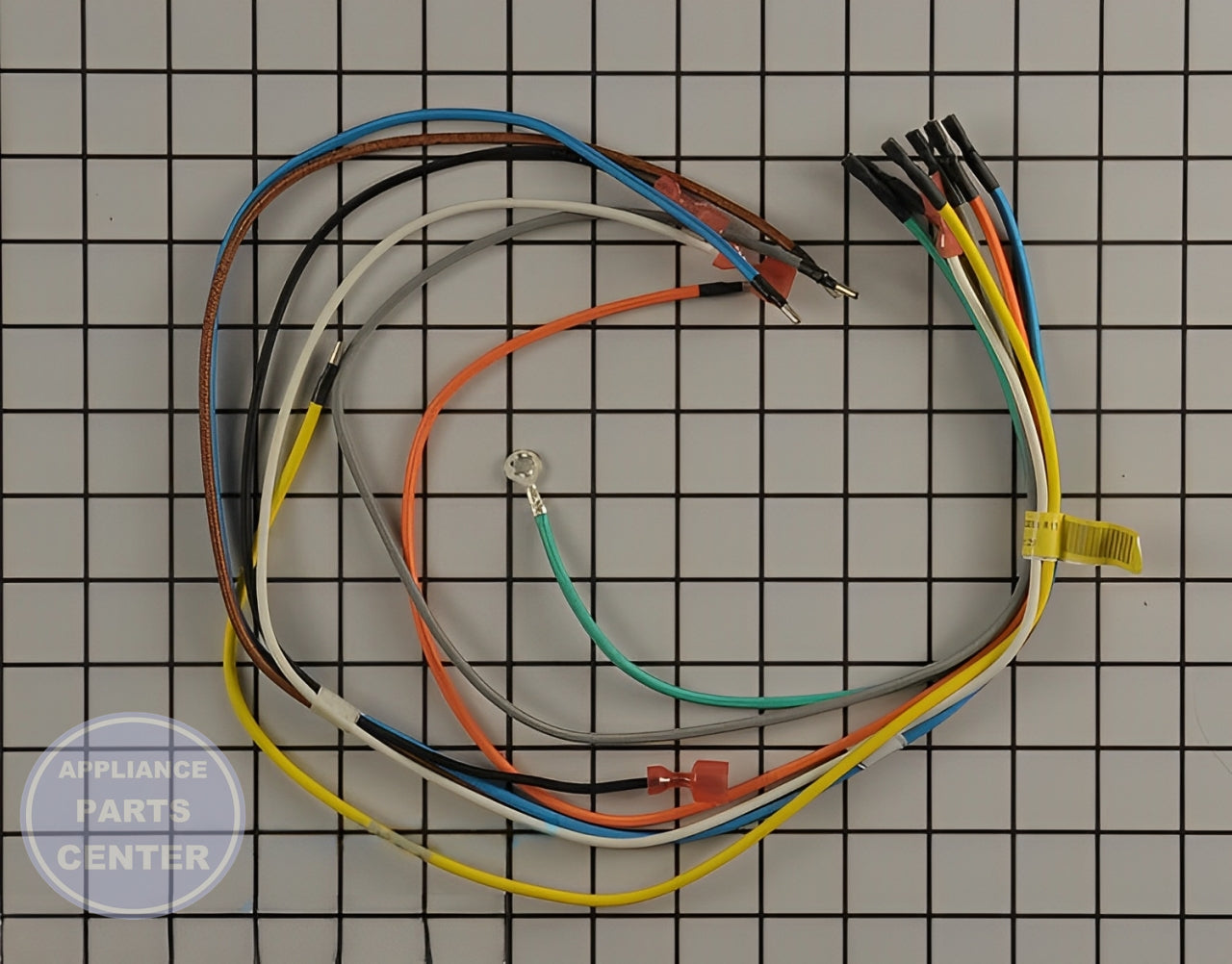 GE Wire Harness WB18X25698 - Main view showing secure wire connections for various GE models