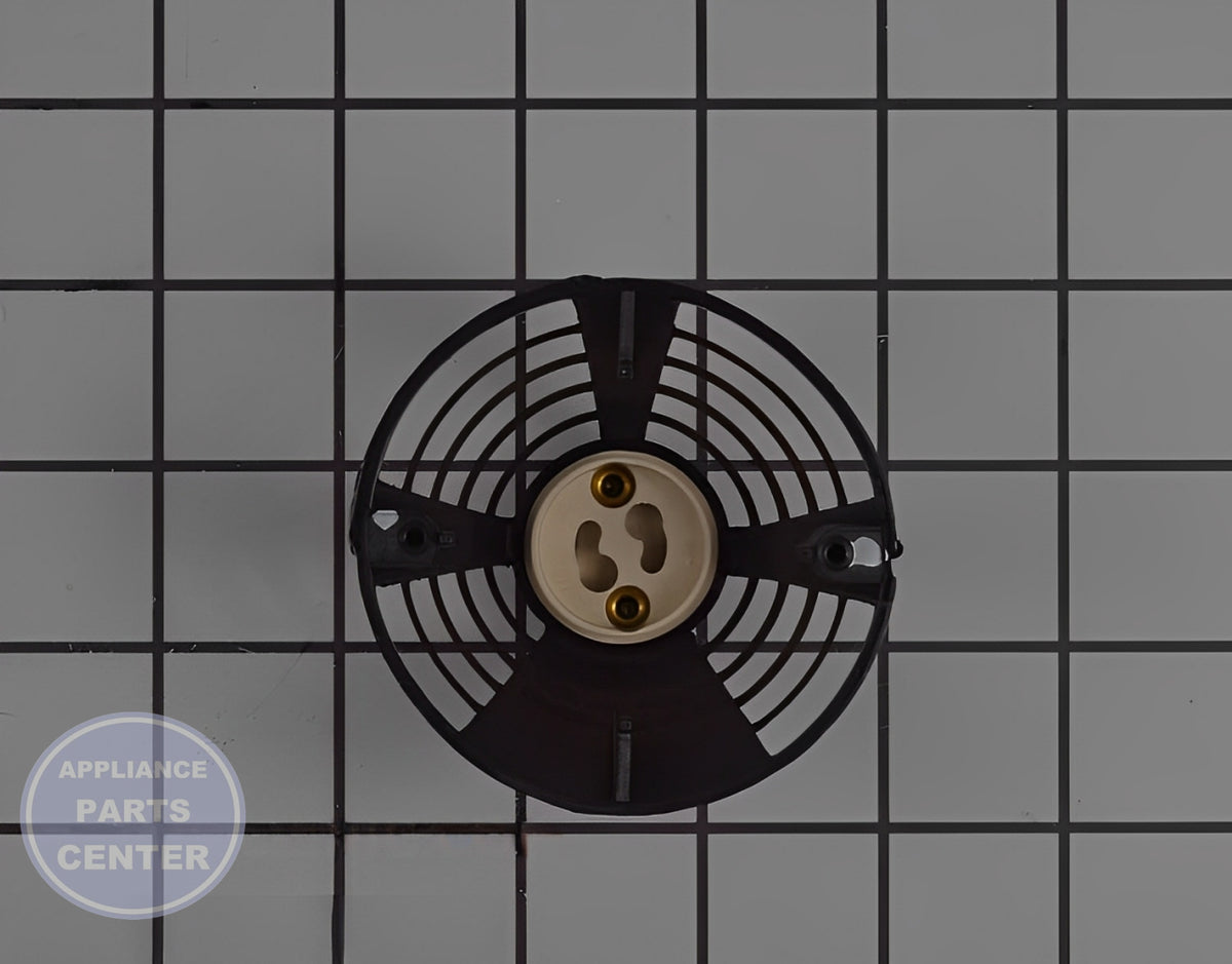 GE OVEN LAMP SOCKET WB18X27245 - Main view showing bright lighting for GEN Range Vent Hood models