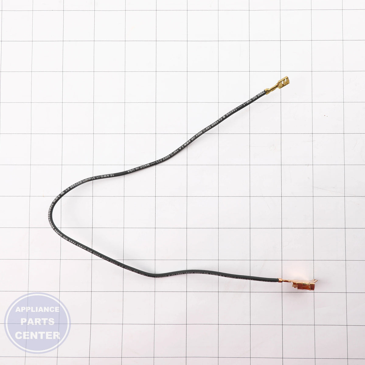 HARNESS SURFACE UNIT LR WB18X27486 - Side view with heavy-duty wires and secure connectors