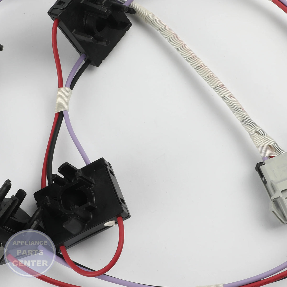 GEH HARNESS SWITCH WB18X27596 - Installation in GEH model displaying key mounting points
