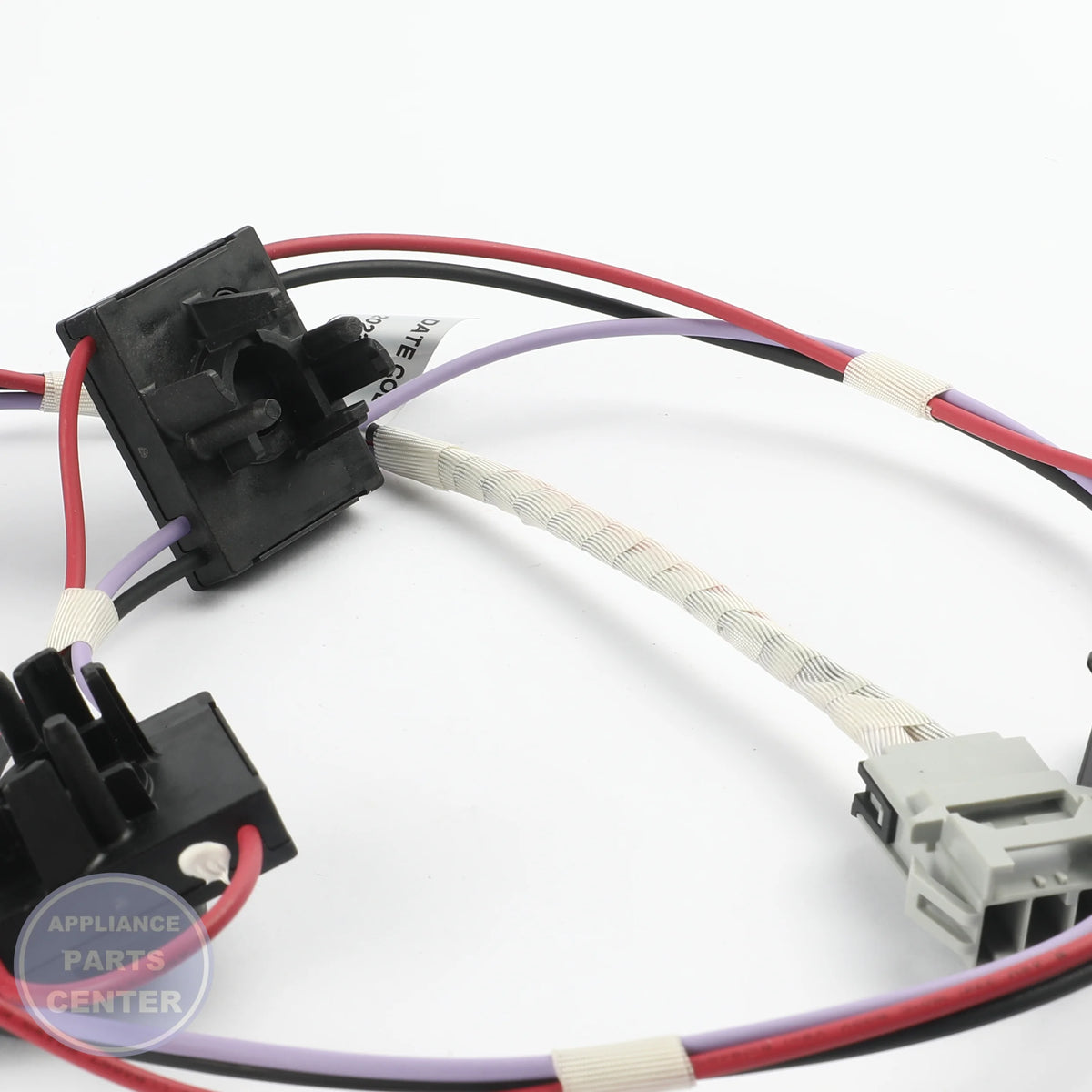 GEH HARNESS SWITCH WB18X27596 - Installation in GEH model displaying key mounting points
