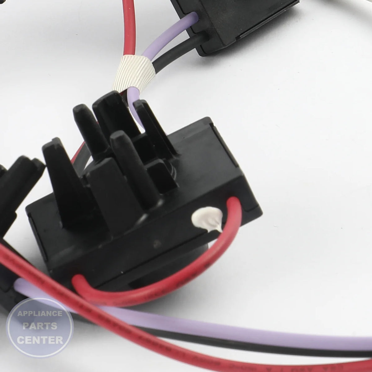 GEH HARNESS SWITCH WB18X27596 - Installation in GEH model displaying key mounting points