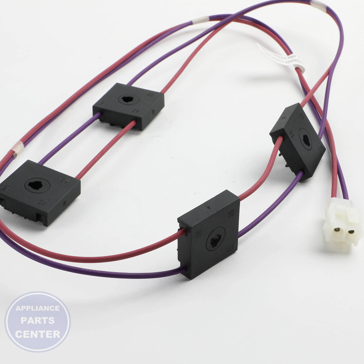 GEH HARNESS BURNER BOX WB18X31208 - Installation in GEH WB24K10060 showing quick mounting points