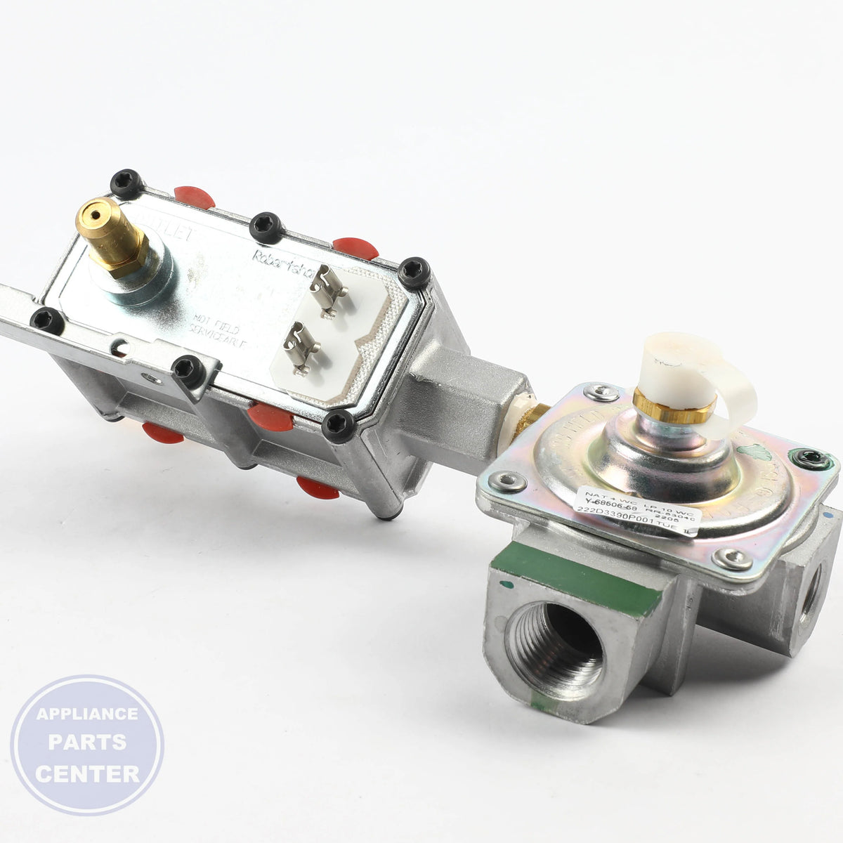 GEH VALVE CONTROL ASM NOR. D WB19K10039 - Main view showing precise gas flow regulation for GEH models