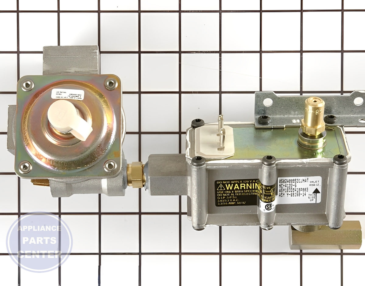 GEH VALVE CONTROL ASM NOR. D WB19K10041 - Main view showing precise heat control for GEH Range/Stove/Oven