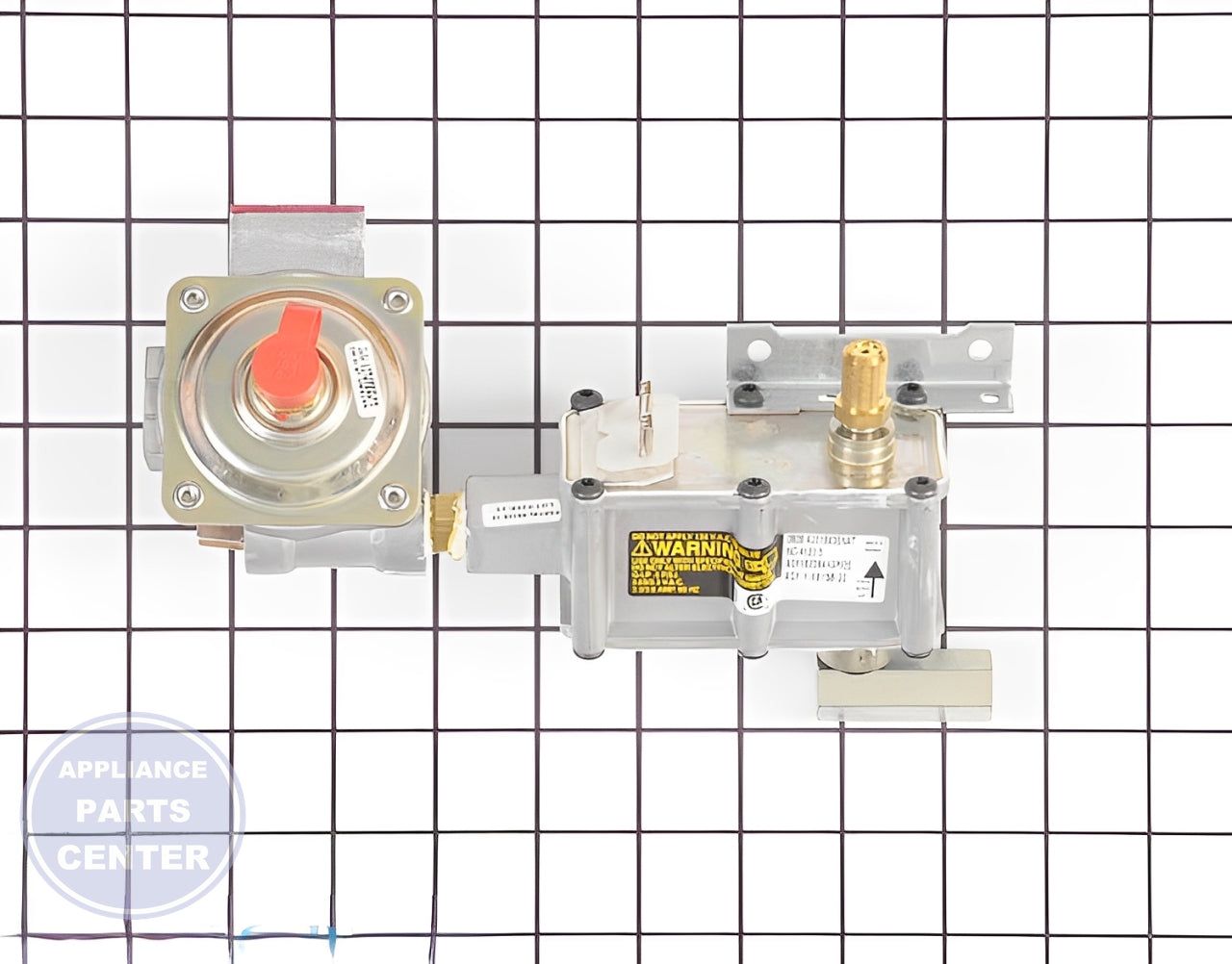 GE Valve and Pressure Regulator WB19K10043 - Main view showing gas flow control for GE Range/Stove/Oven models